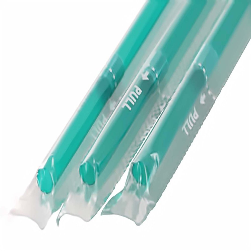 Shibase Industries 412 Straw, Juice, Drink, Bending, 0.2 x 8.3 inches (6 x 21 cm), Flex Film, Individually Packaged, 500 Pieces, Green, Commercial Use, Take-Out, Events, Parties, Holiday Stall