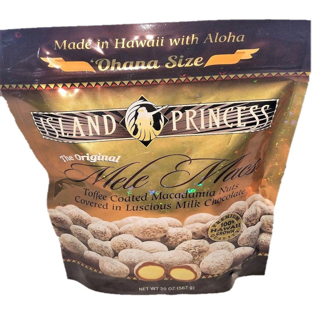 Mele Macs Toffee Coated Macadamia Nuts Covered in Milk Chocolate (20 oz Bag)