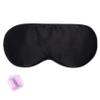 100% Silk Sleep Mask Super Smooth Eye Mask Lightweight & Comfortable Easy Adjustable Strap with Ear Plugs view 2