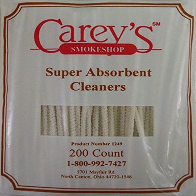 200 Pack of 6" Long Regular Super Absorbent Pipe Cleaners - 1249