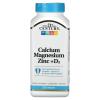21st Century Cal Mag Zinc +D Vitamin - 90 Tablets, Pack of 2 view 1