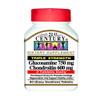 21st Century Glucosamine 750 mg & Chondroitin 600 mg - Triple Strength - 60 Tablets, Pack of 2 view 1