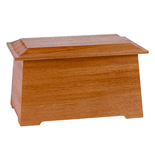 Wood Cremation Urn - Mahogany Sonata