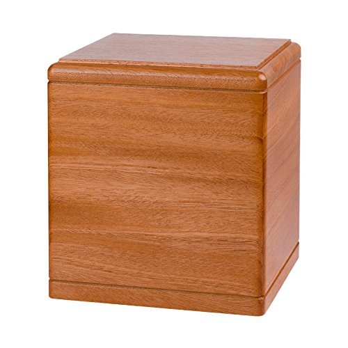 Wood Cremation Urn - Mahogany President