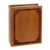 Wood Cremation Urn - Mahogany Book view 1