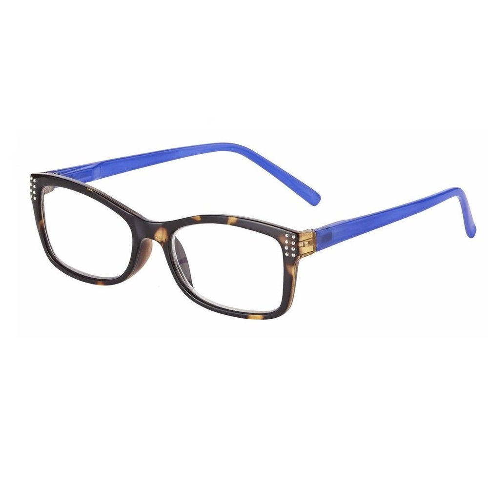 I Heart Eyewear Berlin Blue Tortoiseshell Reading Glasses, +1.5