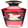 Shunga Warming Massage Oil, Strawberry, 3.5 Fluid Ounce view 2