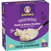 Annie's Shells and White Cheddar, Made with Organic Pasta and Real Cheese, 4 Ct, 24 oz view 1