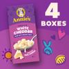 Annie's Shells and White Cheddar, Made with Organic Pasta and Real Cheese, 4 Ct, 24 oz view 3