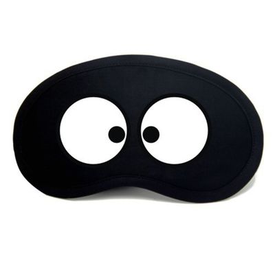 Aimeely Creative Soft Cartoon Eye Mask Adjustable Comfortable Eyeshade Sleep Mask 4#