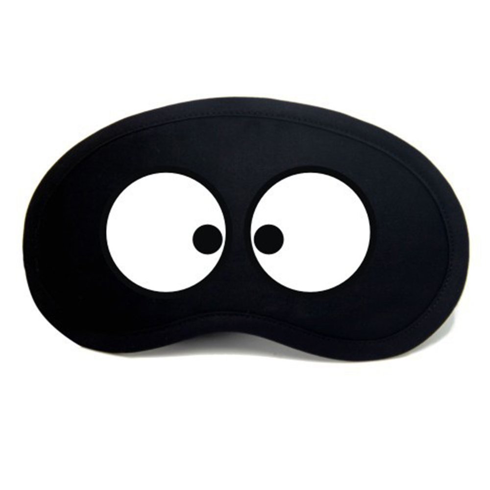 Aimeely Creative Soft Cartoon Eye Mask Adjustable Comfortable Eyeshade Sleep Mask 4#