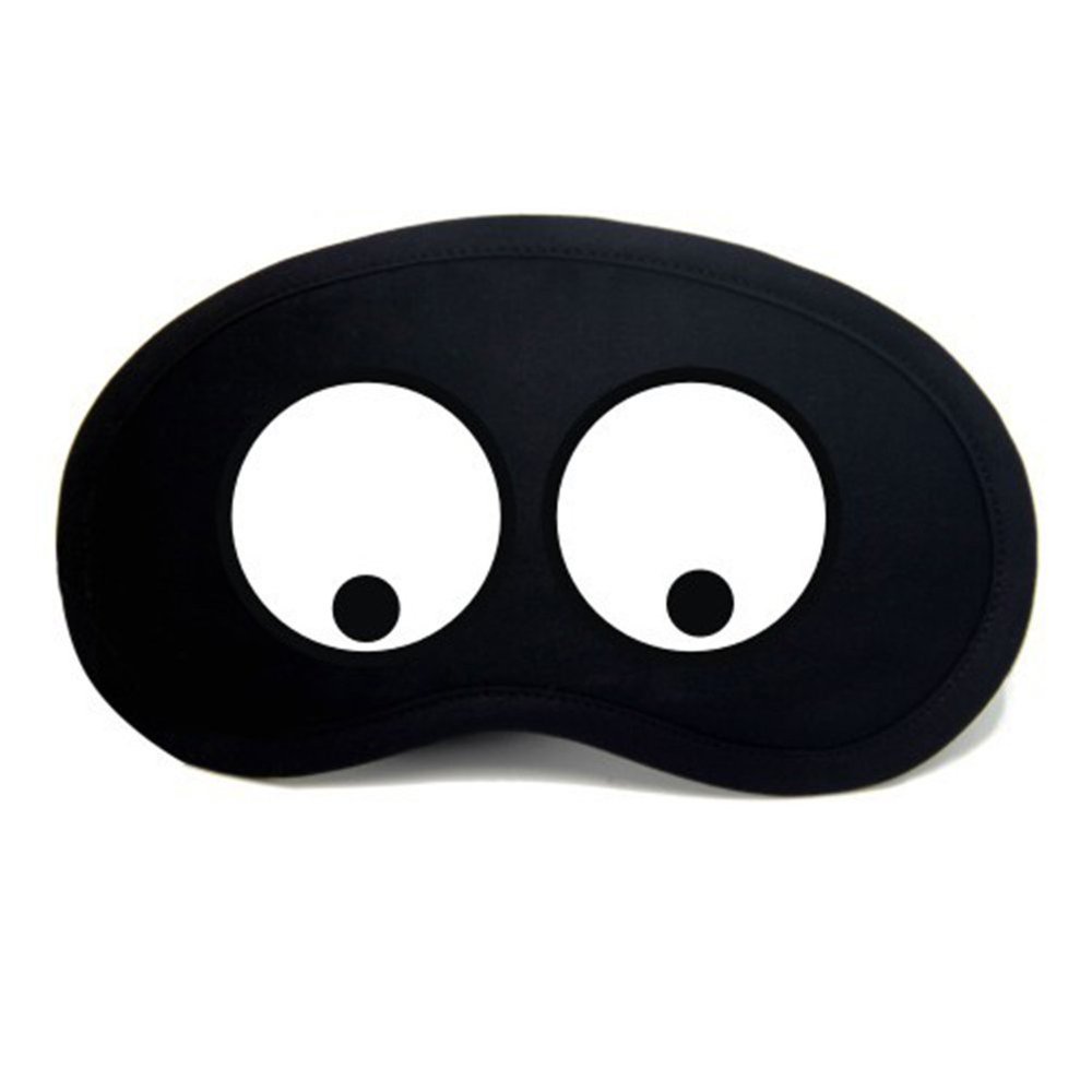 Aimeely Creative Soft Cartoon Eye Mask Adjustable Comfortable Eyeshade Sleep Mask 9#