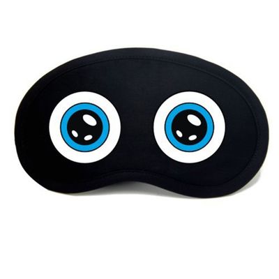 Aimeely Creative Soft Cartoon Eye Mask Adjustable Comfortable Eyeshade Sleep Mask 7#