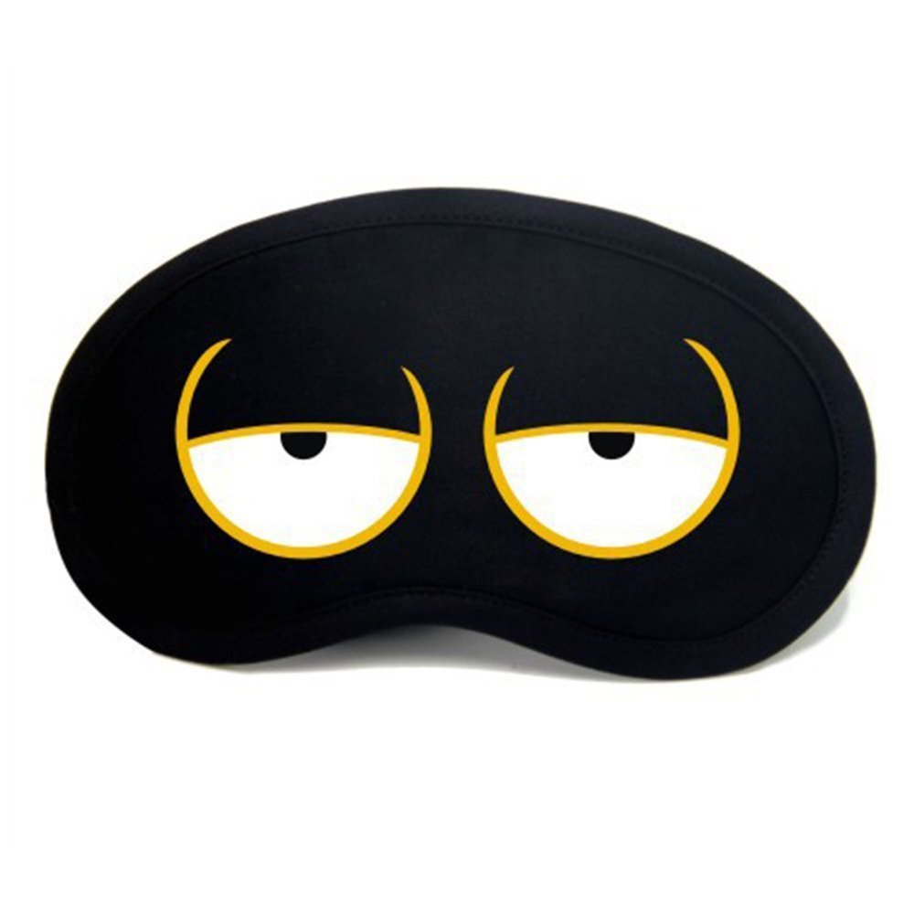 Aimeely Creative Soft Cartoon Eye Mask Adjustable Comfortable Eyeshade Sleep Mask 12#