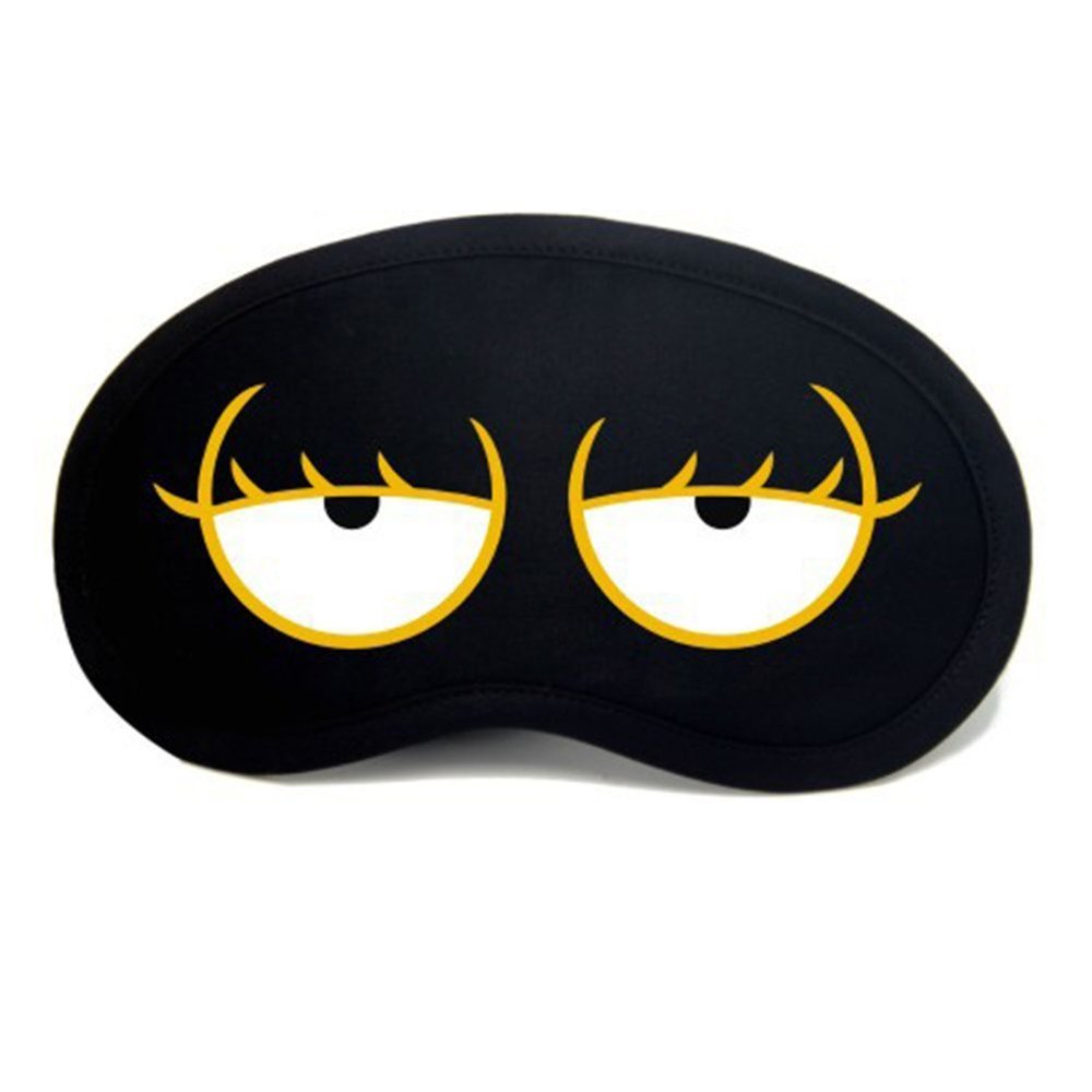 Aimeely Creative Soft Cartoon Eye Mask Adjustable Comfortable Eyeshade Sleep Mask 10#