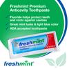 Freshmint 250 Packets of 0.28 oz. Single use Premium Anticavity Fluoride Toothpaste Packet (ADA Accepted) view 4