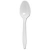 Genuine Joe Spoon, Plastic, Medium-weight, 1000/CT, White (Units per case: 2) view 2