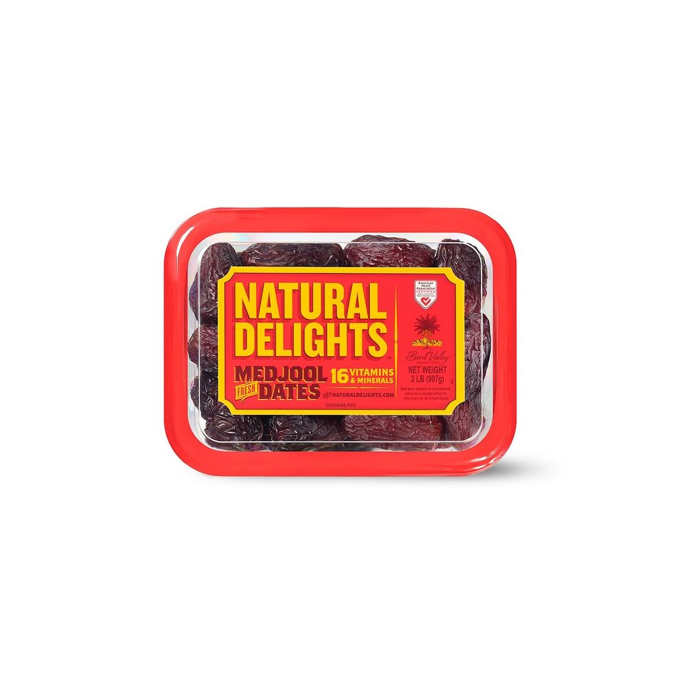 Bard Valley Natural Delights Medjool Dates (2 lb.) (pack of 2)
