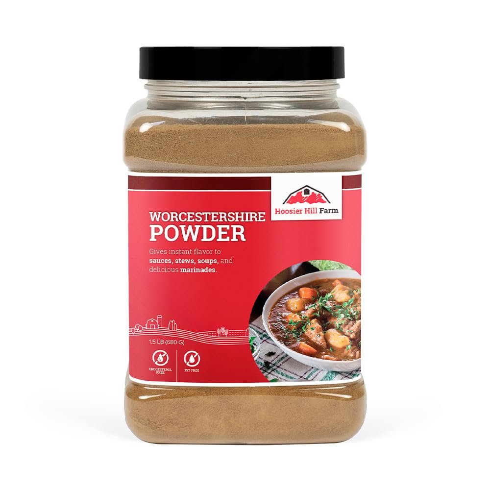 Hoosier Hill Farm Worcestershire Sauce Powder, 1.5LB (Pack of 1)