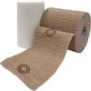 Andover Healthcare 8840UBZ-TN Coflex Ubc Two Layer Unna Boot Kit, 4" x 18' Absorbent Foam Dressing Impregnated with Zinc (Step 1), 4" x 21' Cohesive Bandage (Step 2), Tan, Latex Free (Pack of 16) view 1