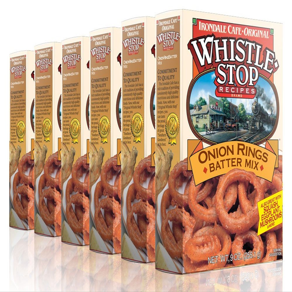 Original WhistleStop Cafe Recipes | Onion Ring Batter Mix (6 Pack)