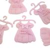 JenlyFavors Baby Shower Decoration Cotton Baby Dress Pink (12 pieces) view 2
