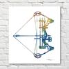 DJ Rogers Fine Art Archery - Set of 10 Note Cards With Envelopes view 1