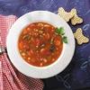 Campbells Frozen Condensed Vegetarian Garden Vegetable Soup - 4 lb. tray, 3 per case view 1