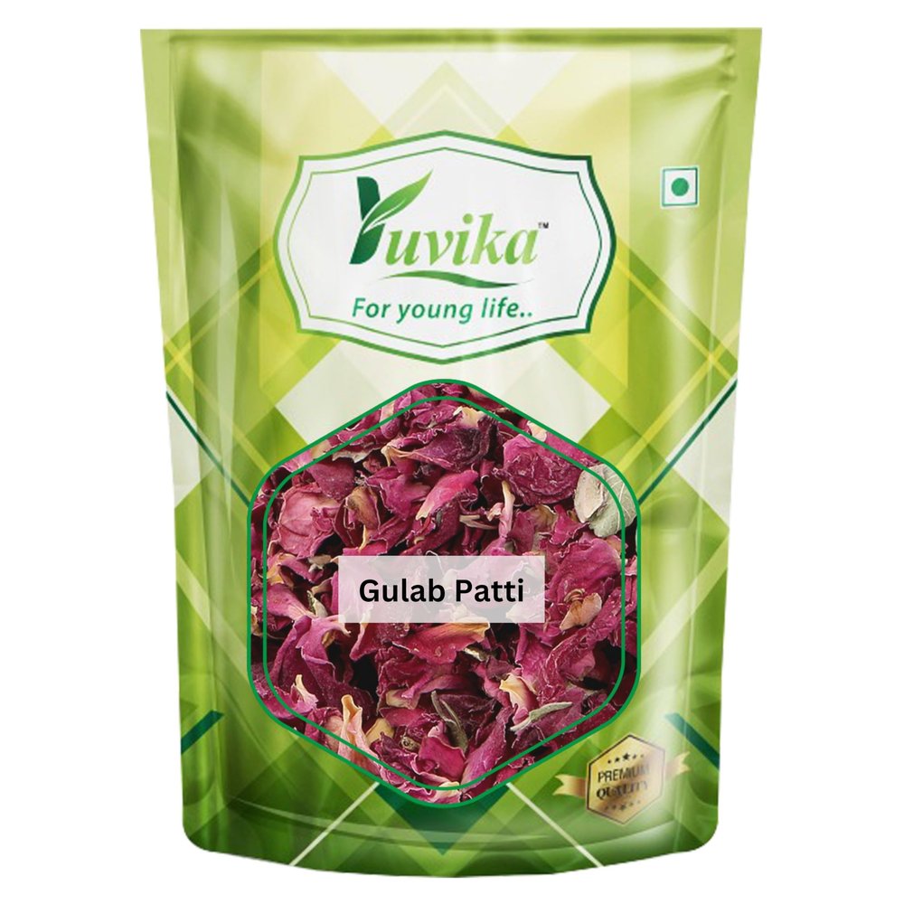 YUVIKA Gulab Patti - Rosa Gallica - Dry Rose Petal (400 Grams)