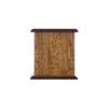 LifeSong Milestones Cremation Urn for Human Ashes Made of Solid Quarter Sawn Oak Wood Laser Engraved Verse Be Strong and Courageous (Quarter Sawn Oak) view 4