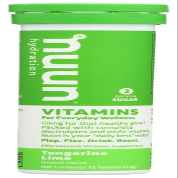 Nuun Vitamins: Tangerine Lime Daily Hydration Supplement (3 Tubes of 12 Tabs)3