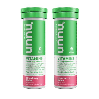 Nuun Hydration Drnk Tab - Strawberry Melon - Case of 8 - 12 TAB