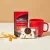 Hot Chocolate Gift Set Made with Ghirardelli, Includes 1 Single-Serve Packet of Ghirardelli Double Chocolate Hot Cocoa Mix, 1 Pack of Mini Marshmallows, and Ceramic Mug, Gourmet Hot Cocoa Gift Set, Valentine's Day view 3