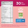 SmartyPants Teen Girl Multivitamin Gummies: Omega 3 Fish Oil (EPA/DHA), Vitamin C, D3, B12, Vitamin A, K & Zinc, Gluten Free, Includes Biotin to Support Hair, Skin & Nails, 120 Count (30 Day Supply) view 4
