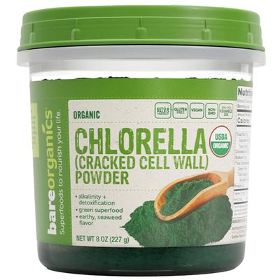 Bare Organics 12522 Chlorella Powder, 8 Ounce