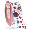 1.5" 4th of July Treats Grosgrain Ribbon 25yd view 1