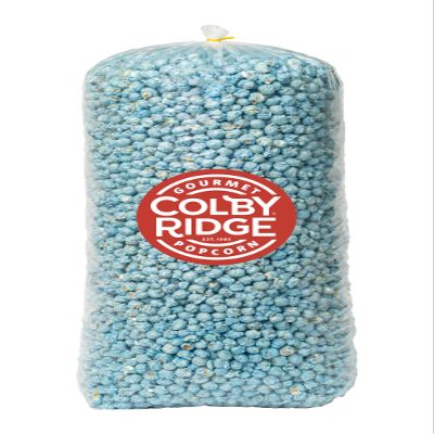 Colby Ridge Gourmet Craft Popped Gluten Free Popcorn Bulk Sized Large Gift Party Bags (Bulk 5 Gal. 80 Cups) (Baby Blue)