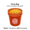 Colby Ridge Gourmet Craft Popped Gluten Free Popcorn Bulk Sized Large Gift Party Bags (Bulk 5 Gal. 80 Cups) (Baby Blue) view 4