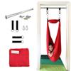 DreamGYM Doorway Sensory Swing - Red Therapy Compression Swing - 95% Cotton view 1