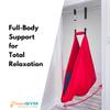 DreamGYM Doorway Sensory Swing - Red Therapy Compression Swing - 95% Cotton view 3
