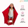 DreamGYM Doorway Sensory Swing - Red Therapy Compression Swing - 95% Cotton view 4