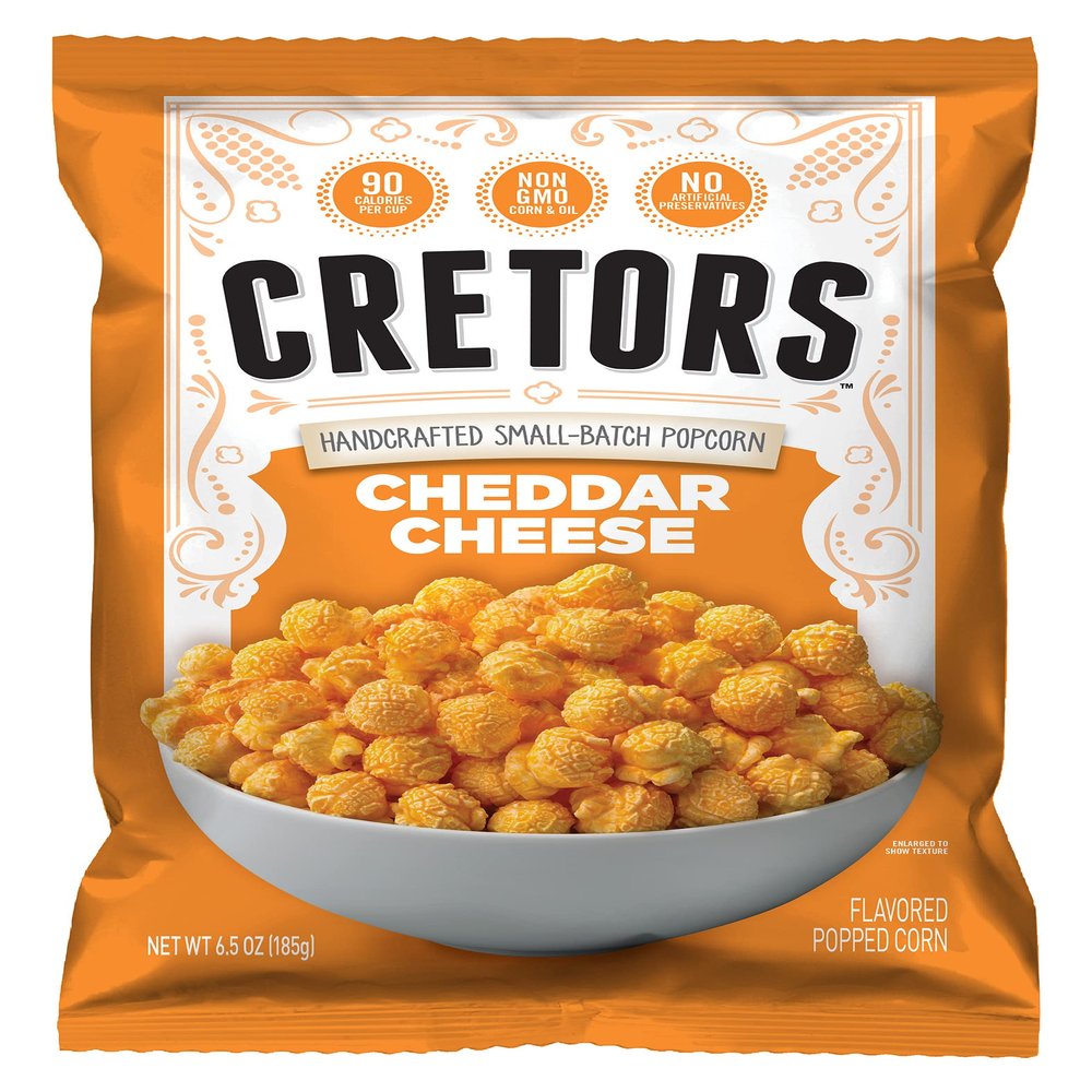 GH Cretors Just The Cheese Corn Popcorn, 6.5 oz