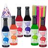 12.7oz Snow Cone Syrups (6 Pack w/Cups and Straws) view 1