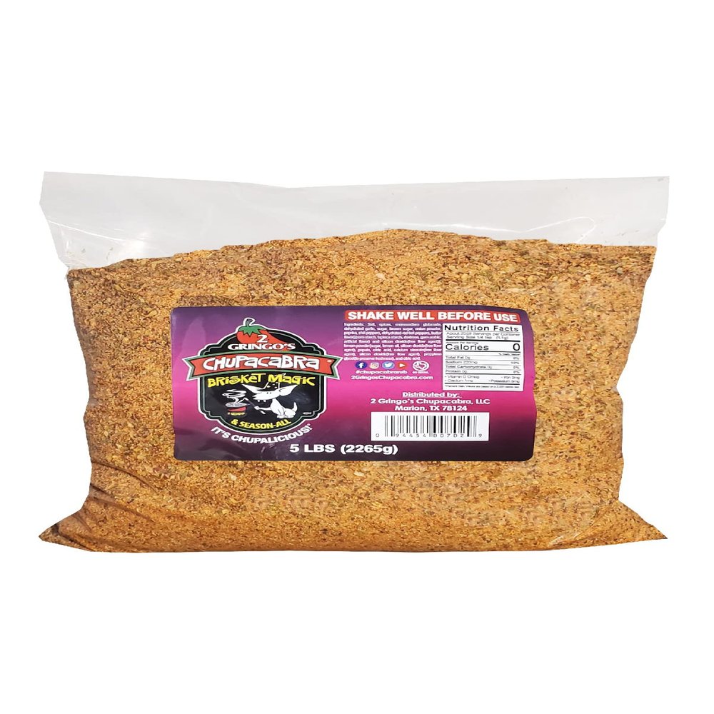 2 Gringos Chupacabra Brisket Magic Seasoning, 5 lbs