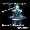 Pure Math Wizardry Threshold Subliminal with Binaural Beats Cover CD view 1