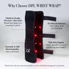 dpl Red Light Therapy Wrap for Wrist, Medical Grade Light Therapy Products, Wrist Pain Wraps, Wearable Support for Carpal Tunnel, Strain, & Sprain, FSA HSA Eligible view 4