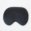 100% Pure Silk Sleep Mask Black Smooth and Lightweight for Men and Women Adjustable Elastic Strap Very Comfortable view 1