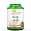 NutreeVit Pure Organic Kelp Powder Seaweed Supplement - 200 Capsules (500 mg) - All Natural Kelp Supplement Capsules Containing Pure Kelp Seaweed Powder for Daily Use view 1