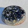 Indigo Gabbro Merlinite Orgone Generator Energy Accumulator 528Hz/7.83Hz/Advance Harmonics Many Beautiful Ingredients and Colors! (Indigo Gabbro Merlinite) view 1