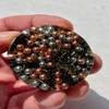 Indigo Gabbro Merlinite Orgone Generator Energy Accumulator 528Hz/7.83Hz/Advance Harmonics Many Beautiful Ingredients and Colors! (Indigo Gabbro Merlinite) view 3